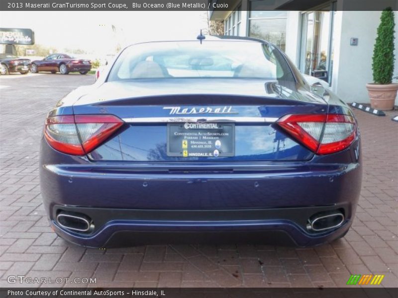 Blu Oceano (Blue Metallic) / Cuoio 2013 Maserati GranTurismo Sport Coupe