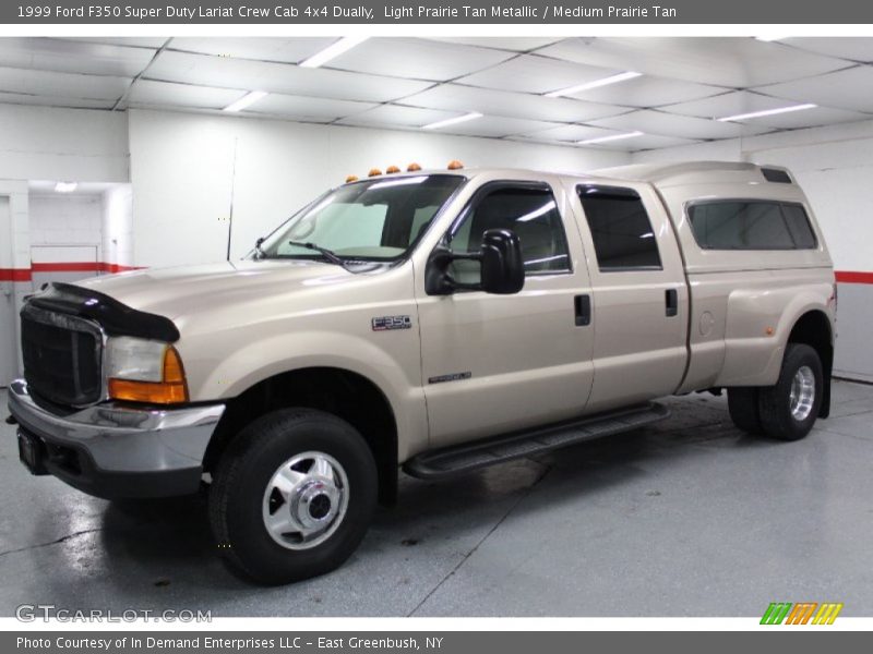 Light Prairie Tan Metallic / Medium Prairie Tan 1999 Ford F350 Super Duty Lariat Crew Cab 4x4 Dually