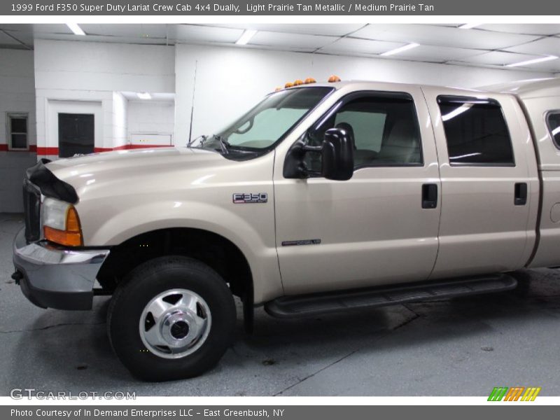 Light Prairie Tan Metallic / Medium Prairie Tan 1999 Ford F350 Super Duty Lariat Crew Cab 4x4 Dually