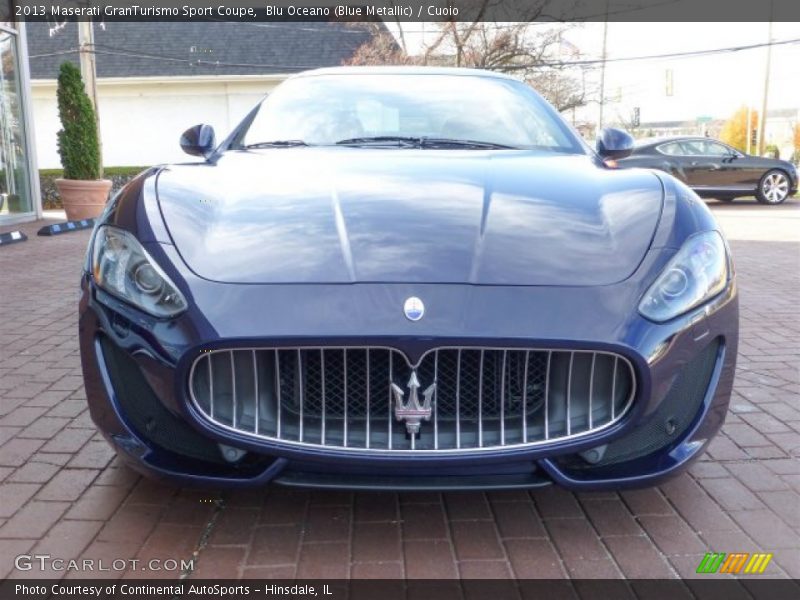 Blu Oceano (Blue Metallic) / Cuoio 2013 Maserati GranTurismo Sport Coupe