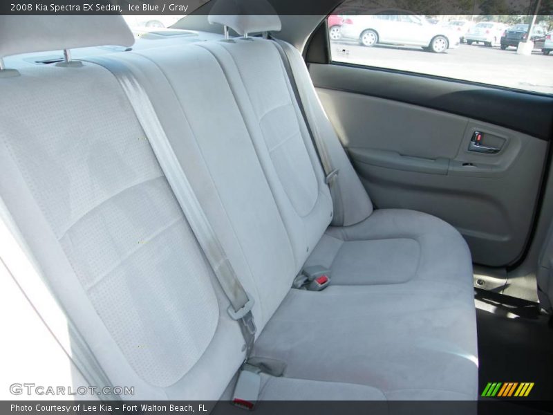 Ice Blue / Gray 2008 Kia Spectra EX Sedan