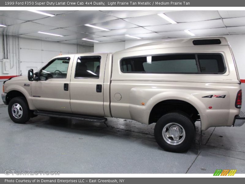 Light Prairie Tan Metallic / Medium Prairie Tan 1999 Ford F350 Super Duty Lariat Crew Cab 4x4 Dually