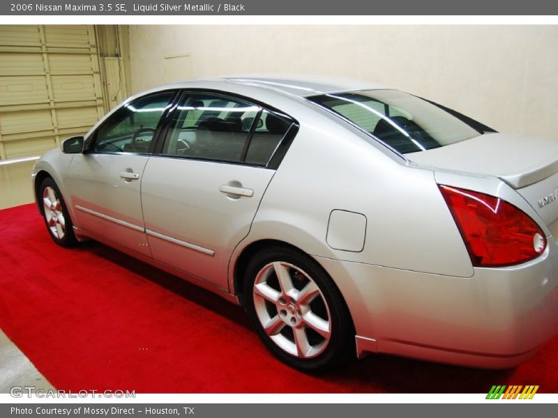 Liquid Silver Metallic / Black 2006 Nissan Maxima 3.5 SE