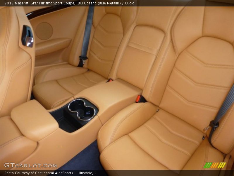 Rear Seat of 2013 GranTurismo Sport Coupe