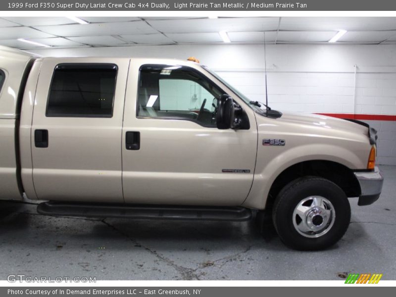 Light Prairie Tan Metallic / Medium Prairie Tan 1999 Ford F350 Super Duty Lariat Crew Cab 4x4 Dually