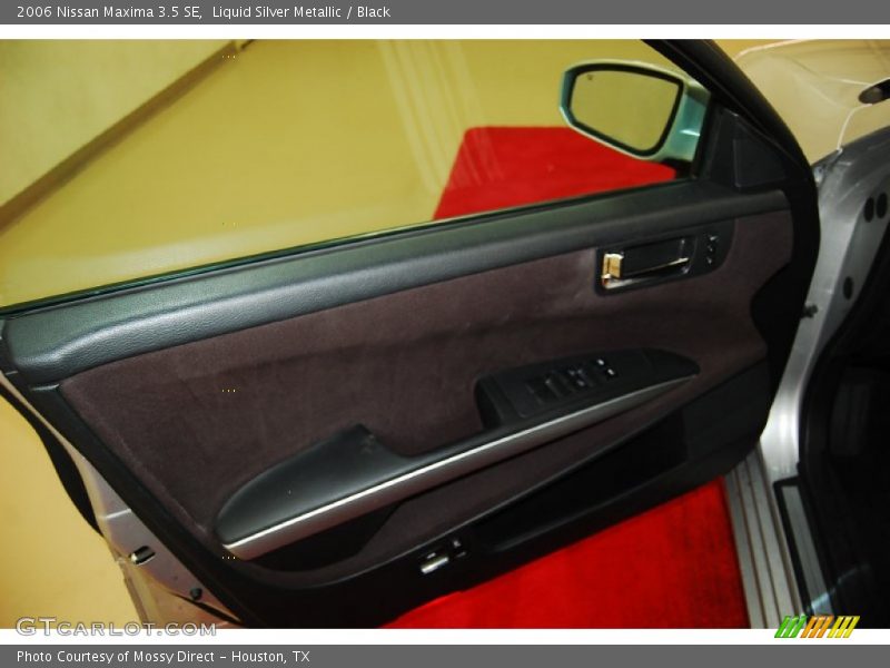Liquid Silver Metallic / Black 2006 Nissan Maxima 3.5 SE