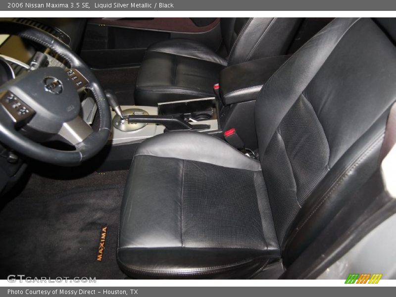 Liquid Silver Metallic / Black 2006 Nissan Maxima 3.5 SE