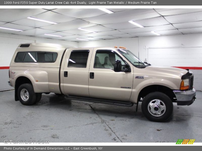 Light Prairie Tan Metallic / Medium Prairie Tan 1999 Ford F350 Super Duty Lariat Crew Cab 4x4 Dually