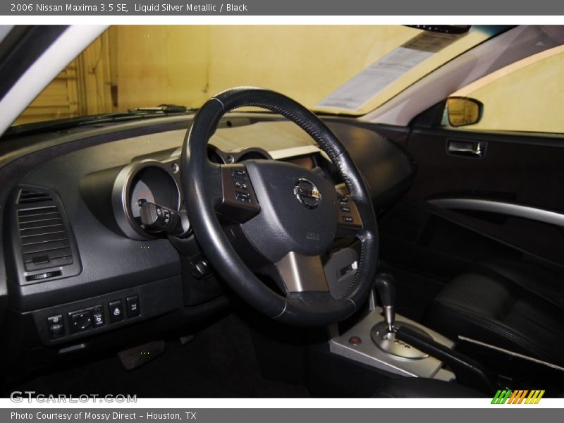 Liquid Silver Metallic / Black 2006 Nissan Maxima 3.5 SE