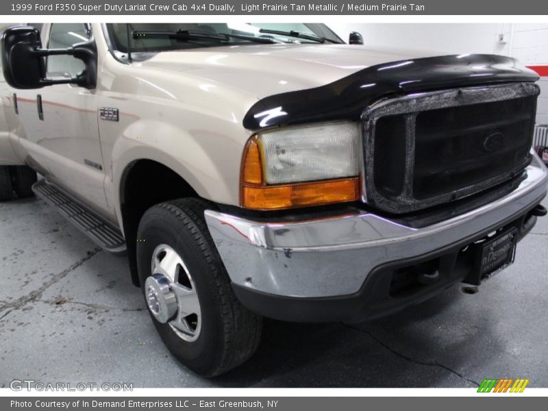 Light Prairie Tan Metallic / Medium Prairie Tan 1999 Ford F350 Super Duty Lariat Crew Cab 4x4 Dually