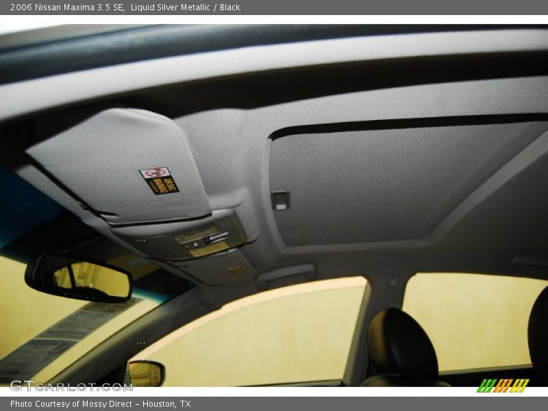 Liquid Silver Metallic / Black 2006 Nissan Maxima 3.5 SE