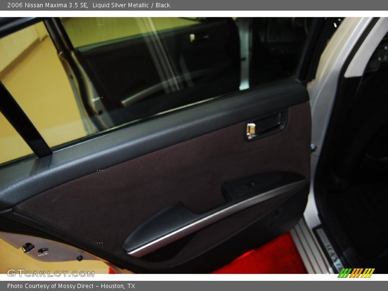 Liquid Silver Metallic / Black 2006 Nissan Maxima 3.5 SE