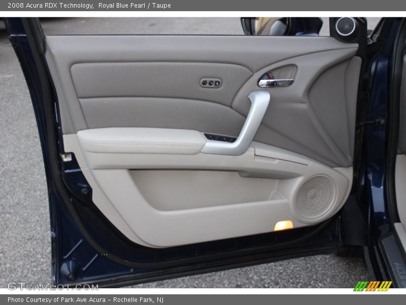 Royal Blue Pearl / Taupe 2008 Acura RDX Technology