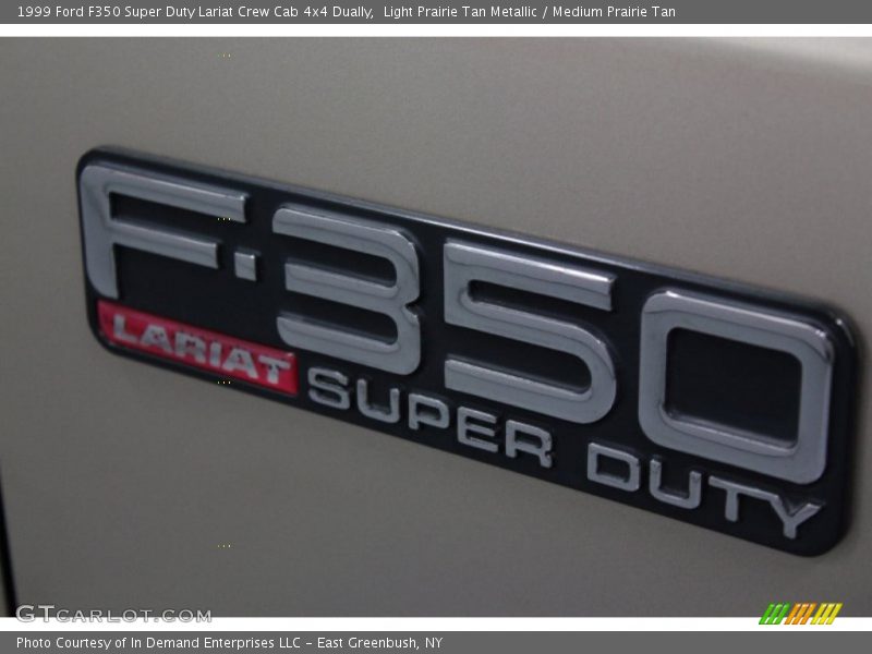 Light Prairie Tan Metallic / Medium Prairie Tan 1999 Ford F350 Super Duty Lariat Crew Cab 4x4 Dually