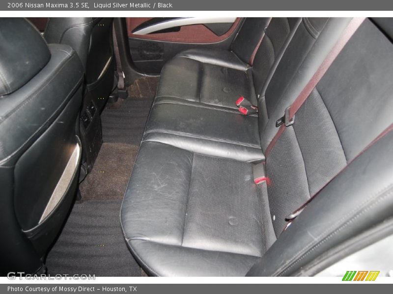 Liquid Silver Metallic / Black 2006 Nissan Maxima 3.5 SE