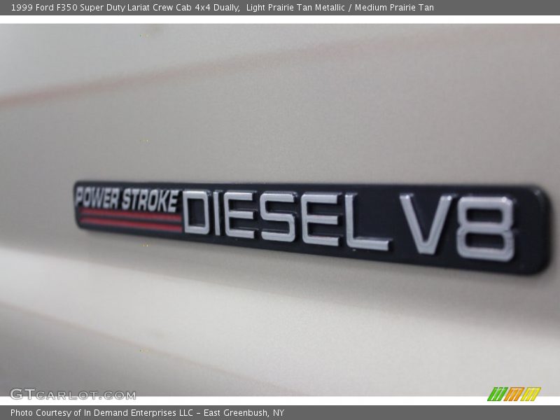 Light Prairie Tan Metallic / Medium Prairie Tan 1999 Ford F350 Super Duty Lariat Crew Cab 4x4 Dually