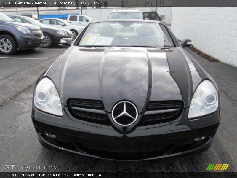 Black / Black 2005 Mercedes-Benz SLK 350 Roadster