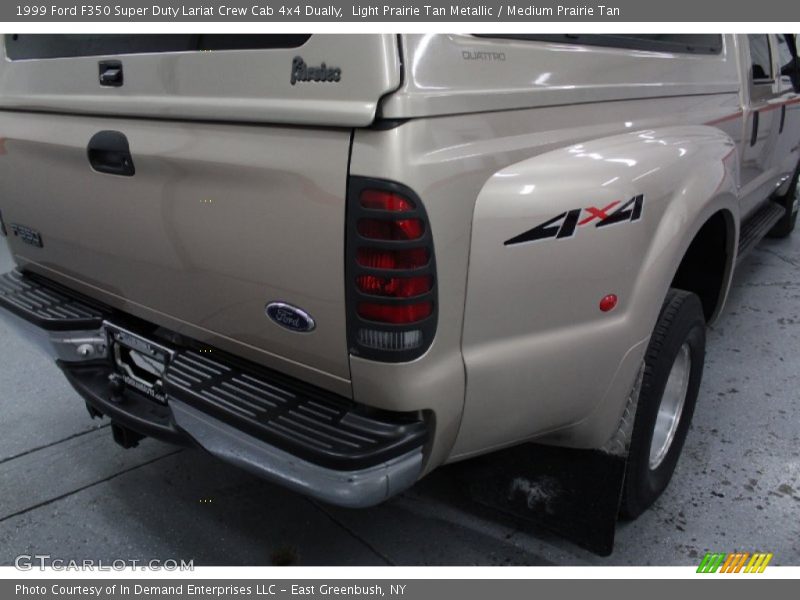 Light Prairie Tan Metallic / Medium Prairie Tan 1999 Ford F350 Super Duty Lariat Crew Cab 4x4 Dually