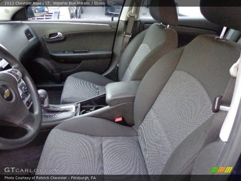 Imperial Blue Metallic / Ebony 2011 Chevrolet Malibu LT