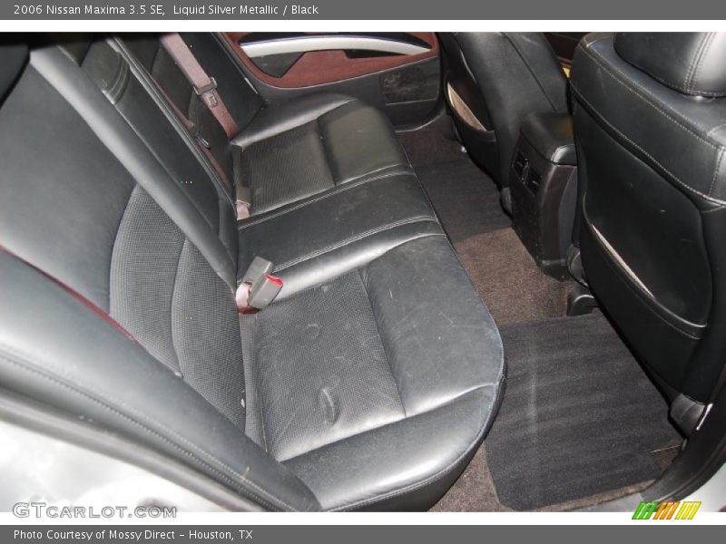 Liquid Silver Metallic / Black 2006 Nissan Maxima 3.5 SE