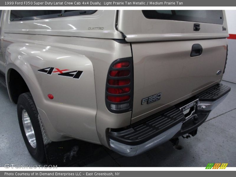Light Prairie Tan Metallic / Medium Prairie Tan 1999 Ford F350 Super Duty Lariat Crew Cab 4x4 Dually