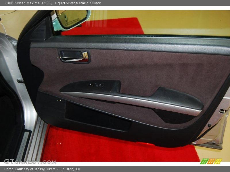 Liquid Silver Metallic / Black 2006 Nissan Maxima 3.5 SE