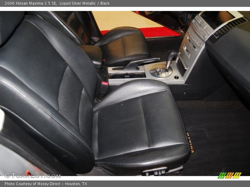 Liquid Silver Metallic / Black 2006 Nissan Maxima 3.5 SE