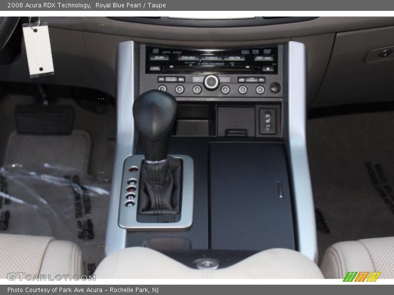 Royal Blue Pearl / Taupe 2008 Acura RDX Technology