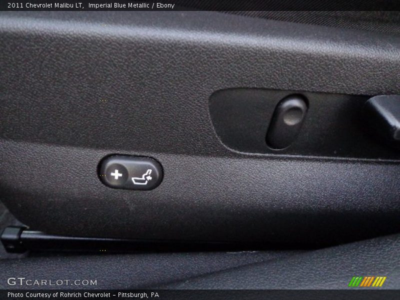 Imperial Blue Metallic / Ebony 2011 Chevrolet Malibu LT