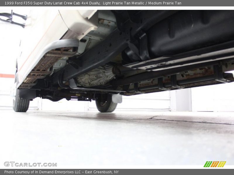 Undercarriage of 1999 F350 Super Duty Lariat Crew Cab 4x4 Dually
