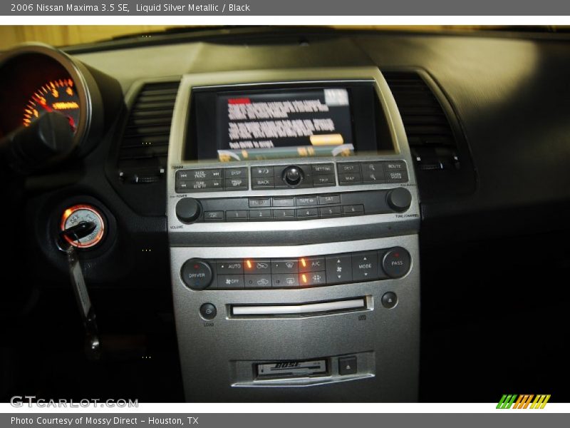 Liquid Silver Metallic / Black 2006 Nissan Maxima 3.5 SE