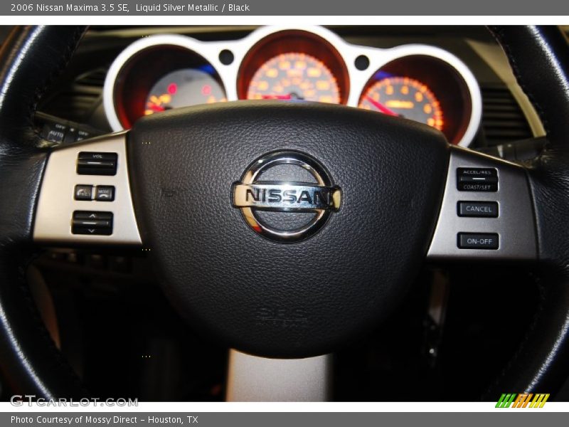 Liquid Silver Metallic / Black 2006 Nissan Maxima 3.5 SE