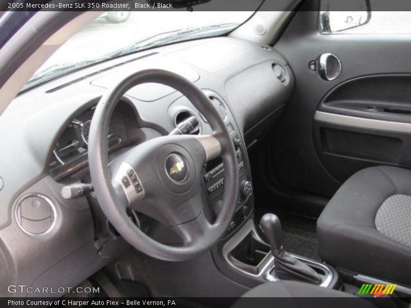 Black / Black 2005 Mercedes-Benz SLK 350 Roadster