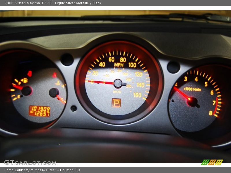 Liquid Silver Metallic / Black 2006 Nissan Maxima 3.5 SE