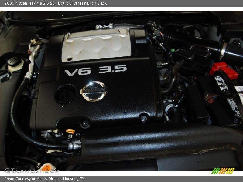 Liquid Silver Metallic / Black 2006 Nissan Maxima 3.5 SE
