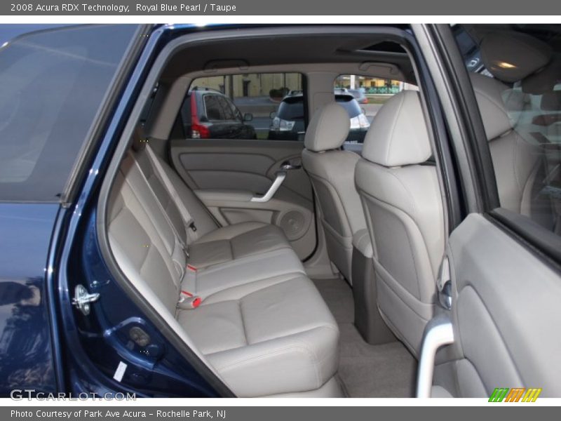 Royal Blue Pearl / Taupe 2008 Acura RDX Technology