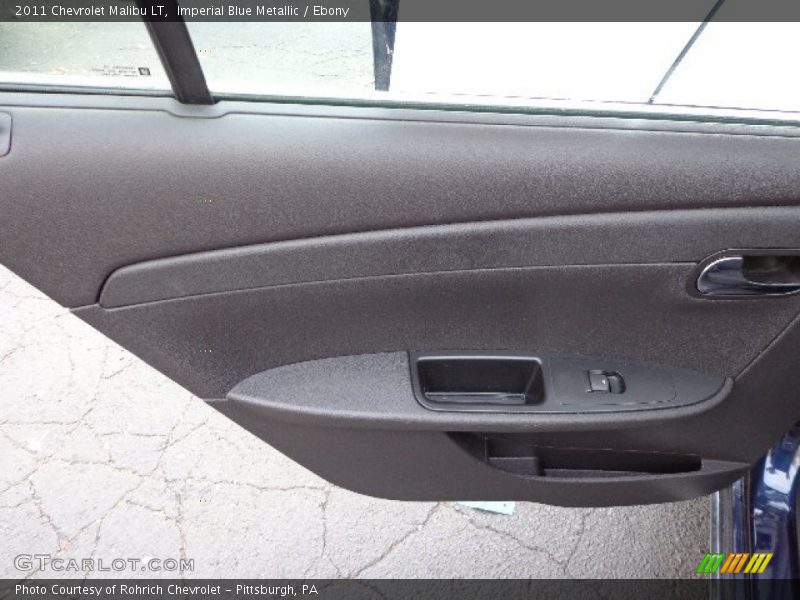 Imperial Blue Metallic / Ebony 2011 Chevrolet Malibu LT