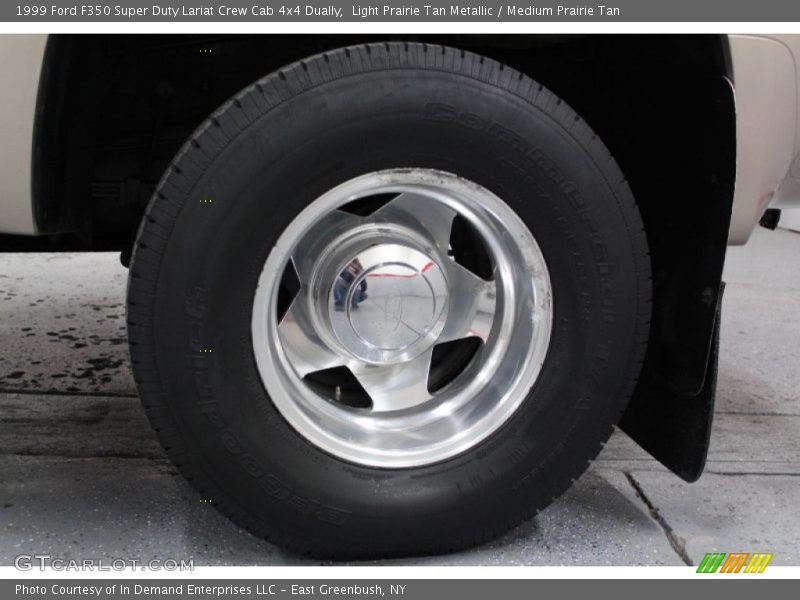 Light Prairie Tan Metallic / Medium Prairie Tan 1999 Ford F350 Super Duty Lariat Crew Cab 4x4 Dually
