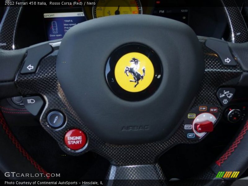 Controls of 2012 458 Italia