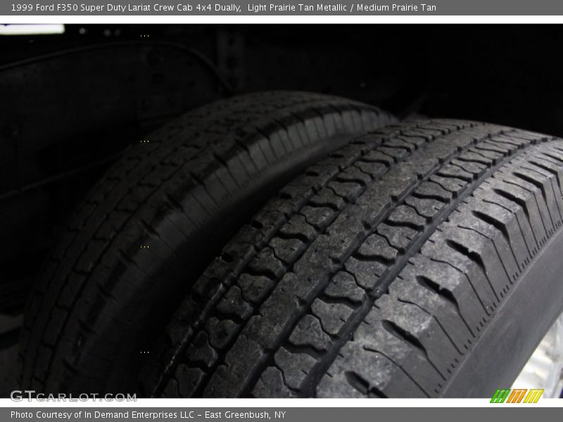 Light Prairie Tan Metallic / Medium Prairie Tan 1999 Ford F350 Super Duty Lariat Crew Cab 4x4 Dually