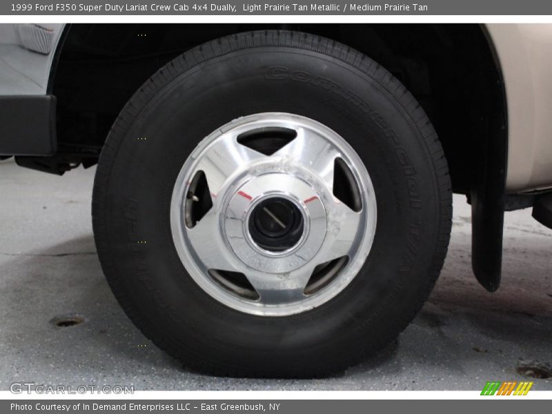 Light Prairie Tan Metallic / Medium Prairie Tan 1999 Ford F350 Super Duty Lariat Crew Cab 4x4 Dually