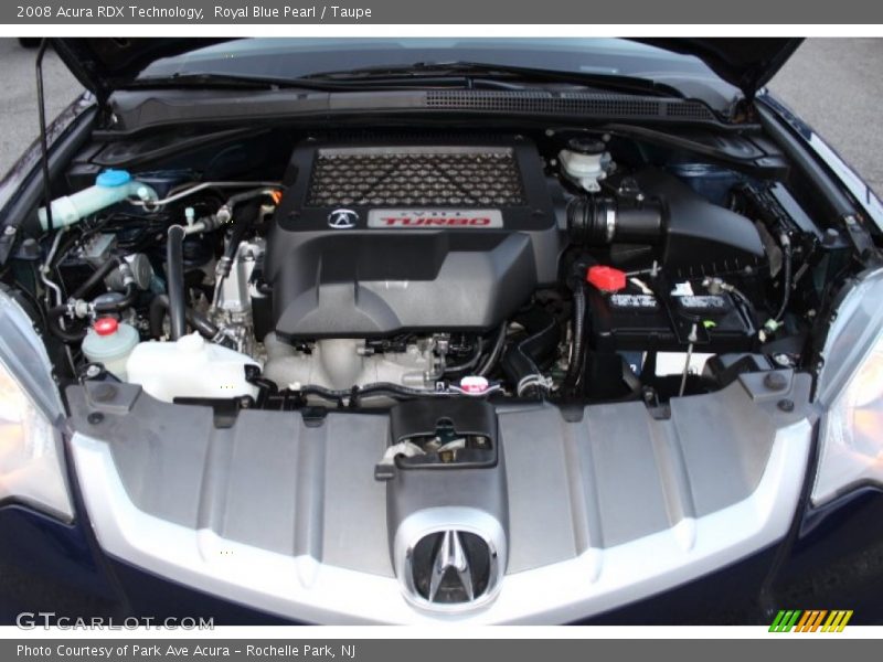 Royal Blue Pearl / Taupe 2008 Acura RDX Technology