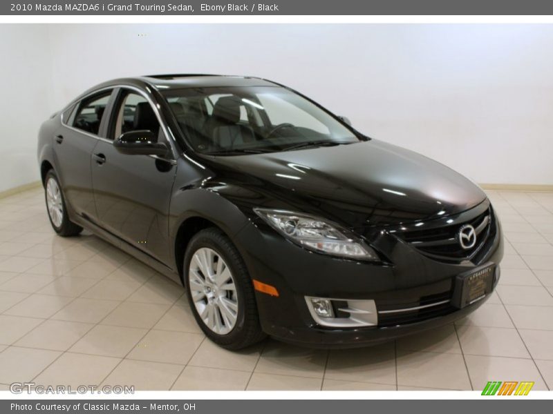 Ebony Black / Black 2010 Mazda MAZDA6 i Grand Touring Sedan