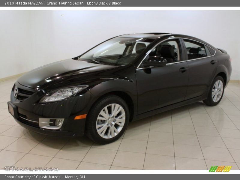 Ebony Black / Black 2010 Mazda MAZDA6 i Grand Touring Sedan