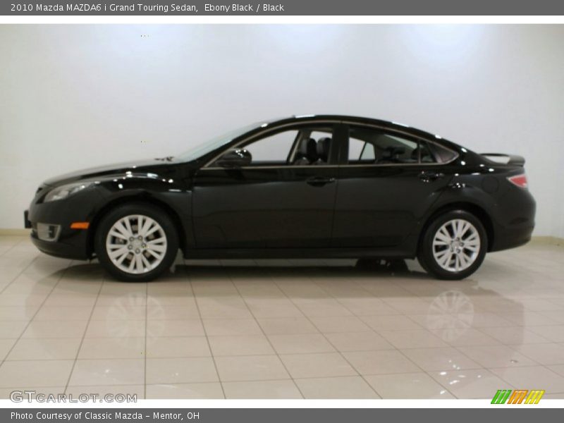 Ebony Black / Black 2010 Mazda MAZDA6 i Grand Touring Sedan