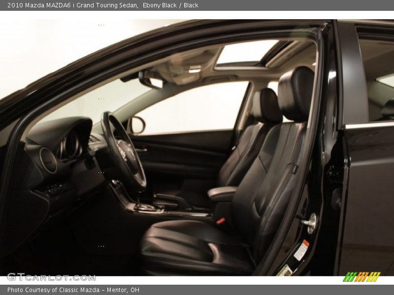 Ebony Black / Black 2010 Mazda MAZDA6 i Grand Touring Sedan