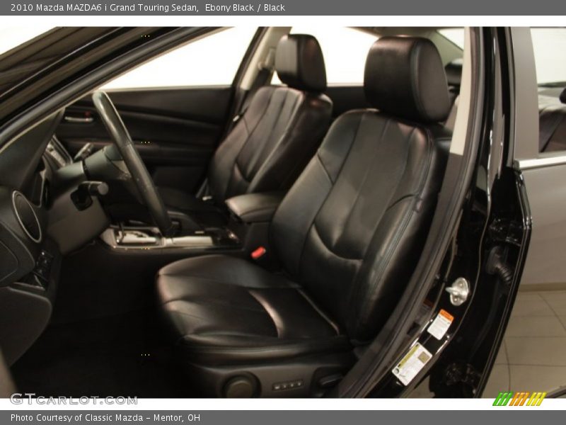 Ebony Black / Black 2010 Mazda MAZDA6 i Grand Touring Sedan