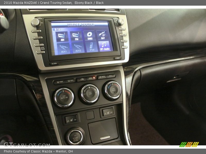 Ebony Black / Black 2010 Mazda MAZDA6 i Grand Touring Sedan