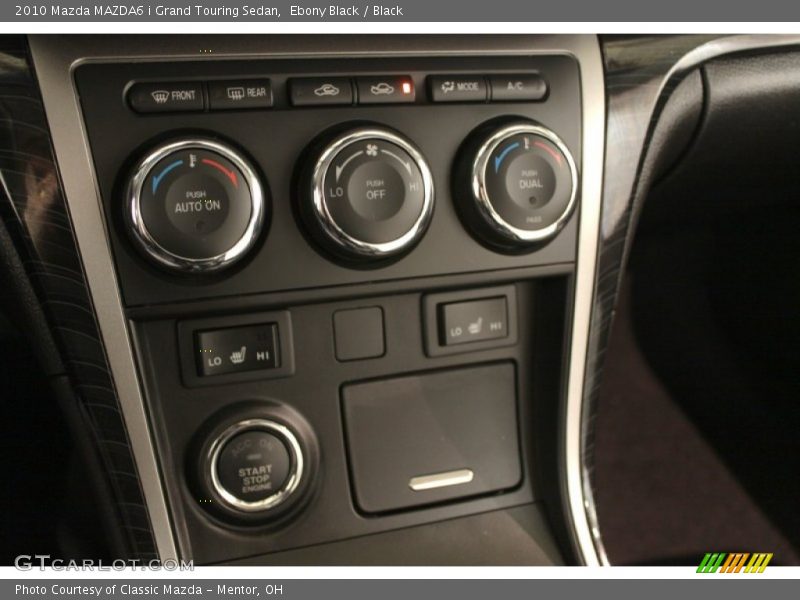 Ebony Black / Black 2010 Mazda MAZDA6 i Grand Touring Sedan