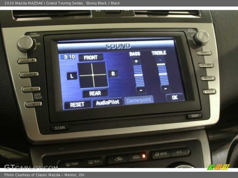 Ebony Black / Black 2010 Mazda MAZDA6 i Grand Touring Sedan